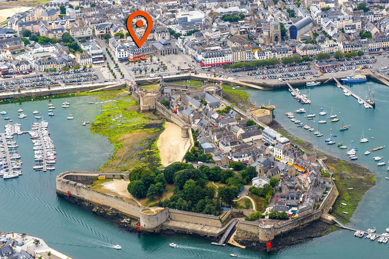 Les Grands Voyageurs Hotell Concarneau Eksteriør bilde